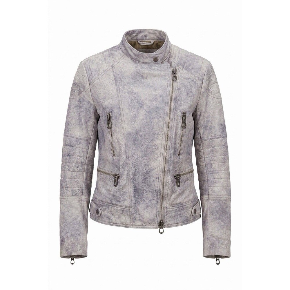 Cockpit USA Soft Speckled Genuine Leather Moto Jacket Small NWOT Motorcycle